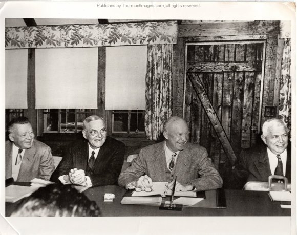 Camp David 1955 Eisenhower Cabinet JAK 001A