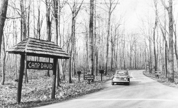 Camp David Entrance1972 001 JAK