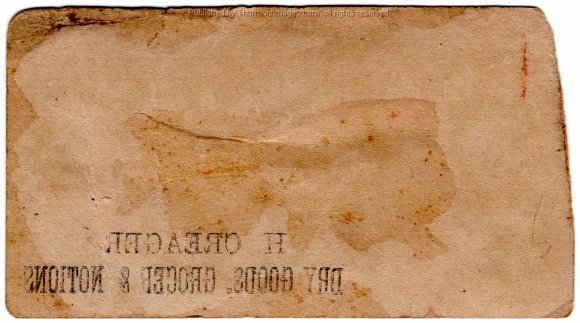 Creager Dry Goods Trade Cards 1880's 002B JAK