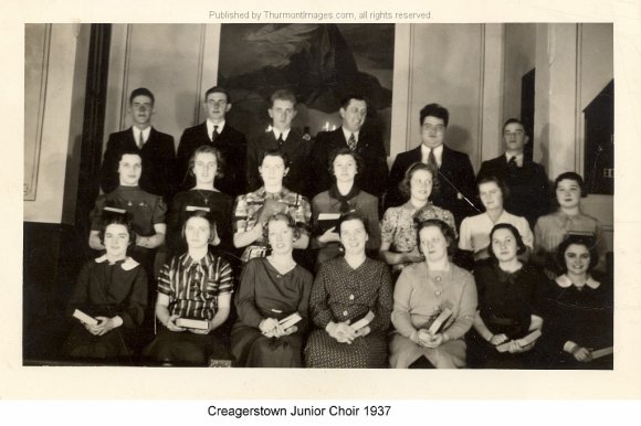 Creagerstown Junior Choir 1937
