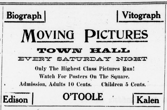 Movies Town Hall 1911-11-02 Pg1