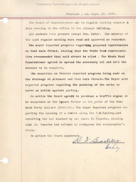 Thurmont_Minutes_1925-09-17_Traffic_Light_001