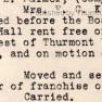 Town Minutes 1917-05-21 Town Hall Rental