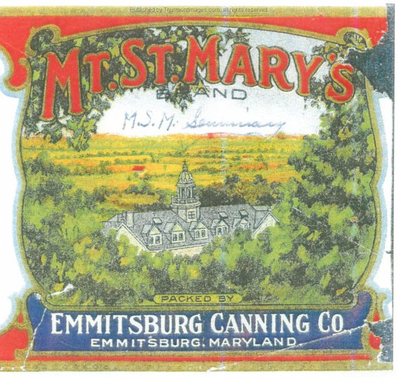 Emmitsburg Canning Label 001B JAK