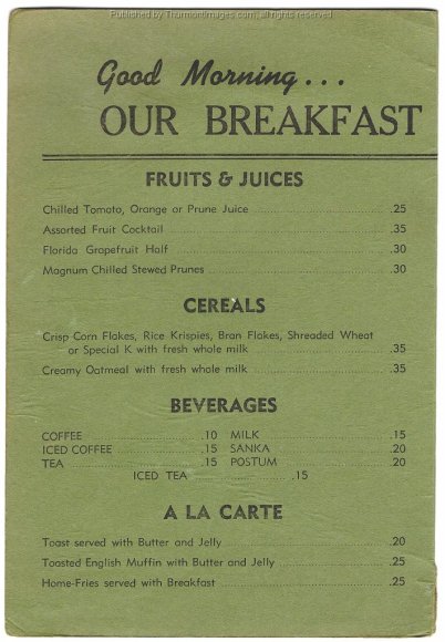 Mt Manor Restaurant Menu JAK 003B