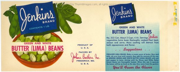 Jenkins Brothers Label 001 JAK
