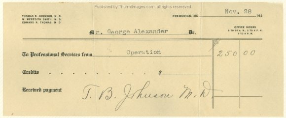 Johnson, Thomas MD 001 SB