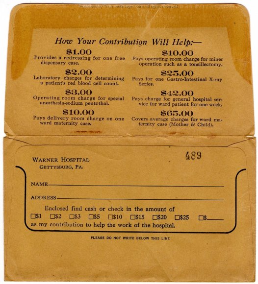 Warner Hospital Envelope 001B JAK