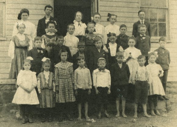 Graceham School 1907 001B JAK