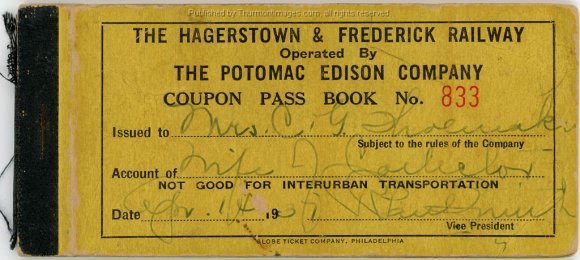 HFRR Coupon Pass Book JAK 001A