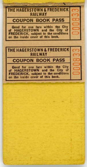 HFRR Coupon Pass Book JAK 001C