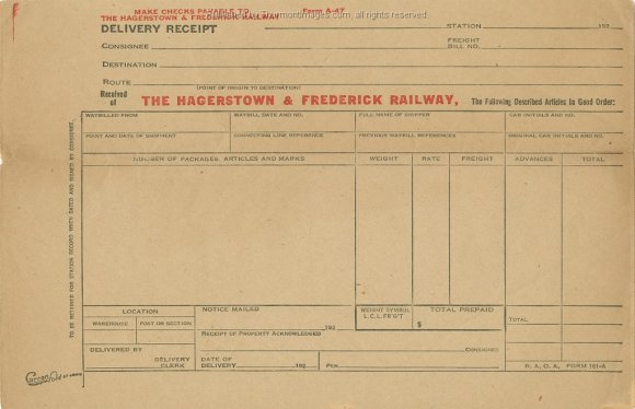 HFRR Delivery Receipt 001 JAK