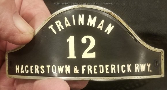 HFRR Nathan Lewis Trainman Hat Badge 002 LinLew