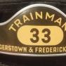 HFRR Trainman Hat Badge 001 JAK