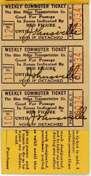 TBRTC Weekly Ticket JAK 001C