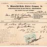 1919-10-13 Light Fixture Receipt HACS 001 JAK