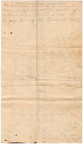 1919-10-27 Thurmont Water Company Receipt HACS 001B JAK