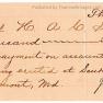 1919-11-03 Weddle 3rd Receipt HACS 001 JAK