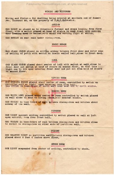 1919-12-01 Wiring and Fixtures HACS 001A JAK
