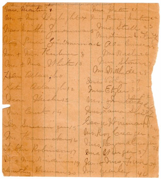 1945-05-11 Notes Hugh Sylvester Death HACS 001F JAK