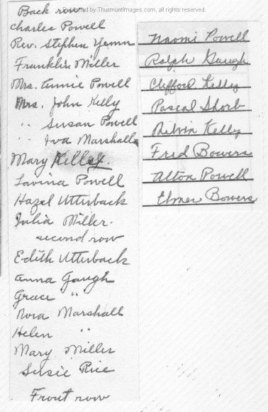 Lewistown Sunday School Group 002B RuthP