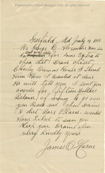 Harne Letter 1900 001 SB