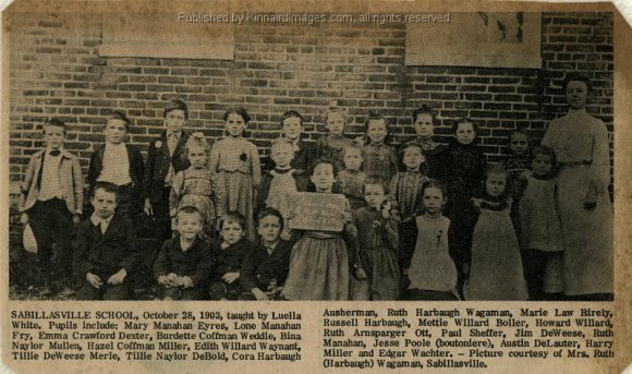 Sabillasville School Class 1903 001 SB