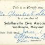 Sabillasville Civic Association 001 SB