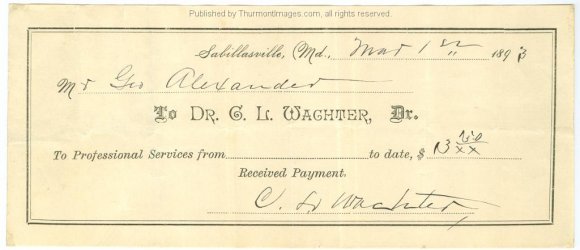 Wachter Doctor Invoice 001 SB