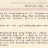 Thurmont Meeting Minutes