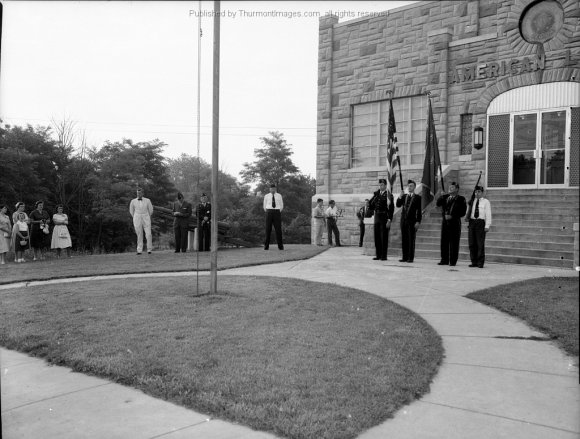 American Legion Flag Raising 1960 004 JAK
