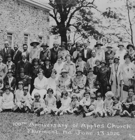 Apples Church 100th Anniversary 06-13-1926 001E JAK