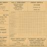Baseball Score Card 1940's 001C JAK