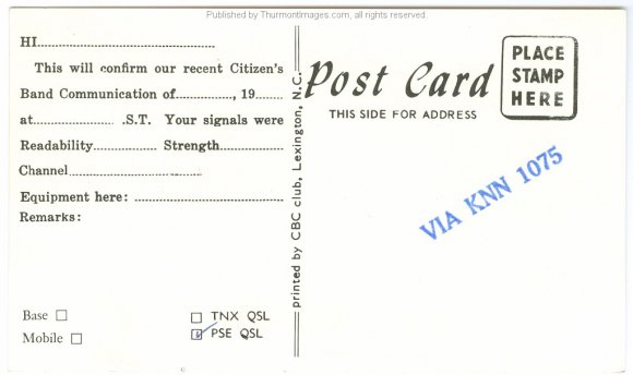 Black, Harry QSL Card 001B JAK