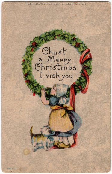 Christmas Card 1918 001A JAK