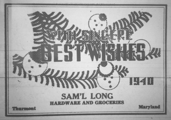 Christmas Greetings 1940 002 Sam Long