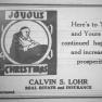 Christmas Greetings 1940 003 Calvin Lohr