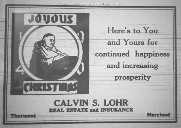 Christmas Greetings 1940 003 Calvin Lohr