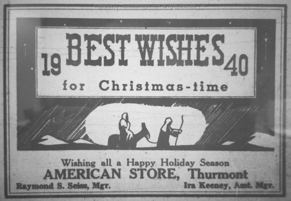Christmas Greetings 1940 012 American Store