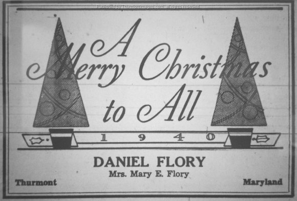 Christmas Greetings 1940 014 Daniel Flory