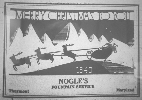 Christmas Greetings 1940 018 Nogle's Fountain Service