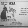 Christmas Greetings 1940 020 Nogle's Fountain Service