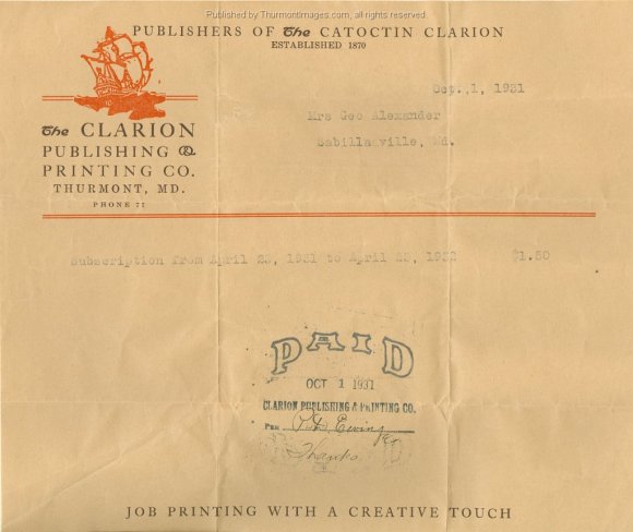 Clarion Publishing - Printing 001 SB