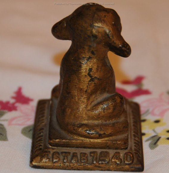 Creager Cast Iron Dog 001C JAK