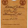 Cub Scouts Darrell Lewis Membership Card 1952 001C LinLew