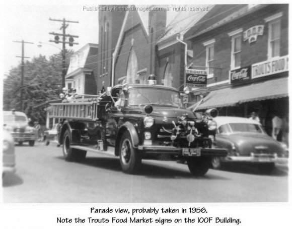 IOOF & Parade & Trouts, 1956