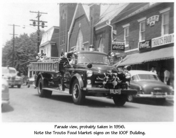 IOOF - Parade - Trouts, 1956