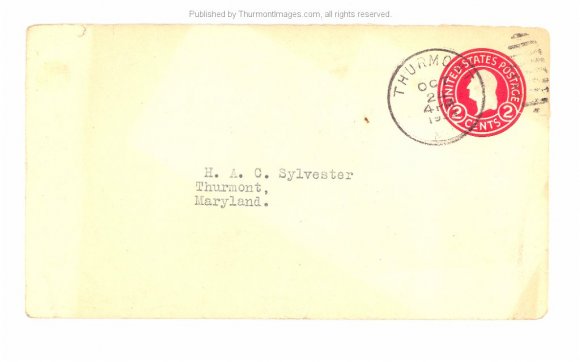 Lions Club Letter 1929 Envelope