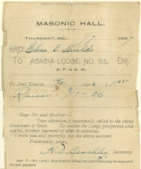 Masonic Acacia Lodge 155 001 SB