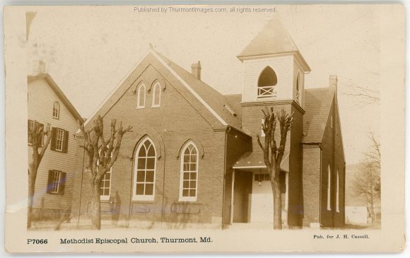 Methodist Episcoplal Church RPPC 001A EdReif
